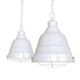 Ganton Vintage Cage Pendant Light Pure White - SE Home