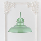 Portland Reclaimed Style Wall Light Chalk Mint Green - SE Home