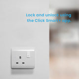 Click Smart+ Home WIFI 13A 1 Gang Switched Plug Socket - SE Home