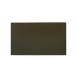 Screwless Bronze - Black Trim - Slim Plate Screwless Bronze 2 Gang Blanking Plate